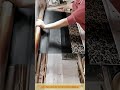 Skilled Worker in Traditional Weaving #workprocess #satisfying