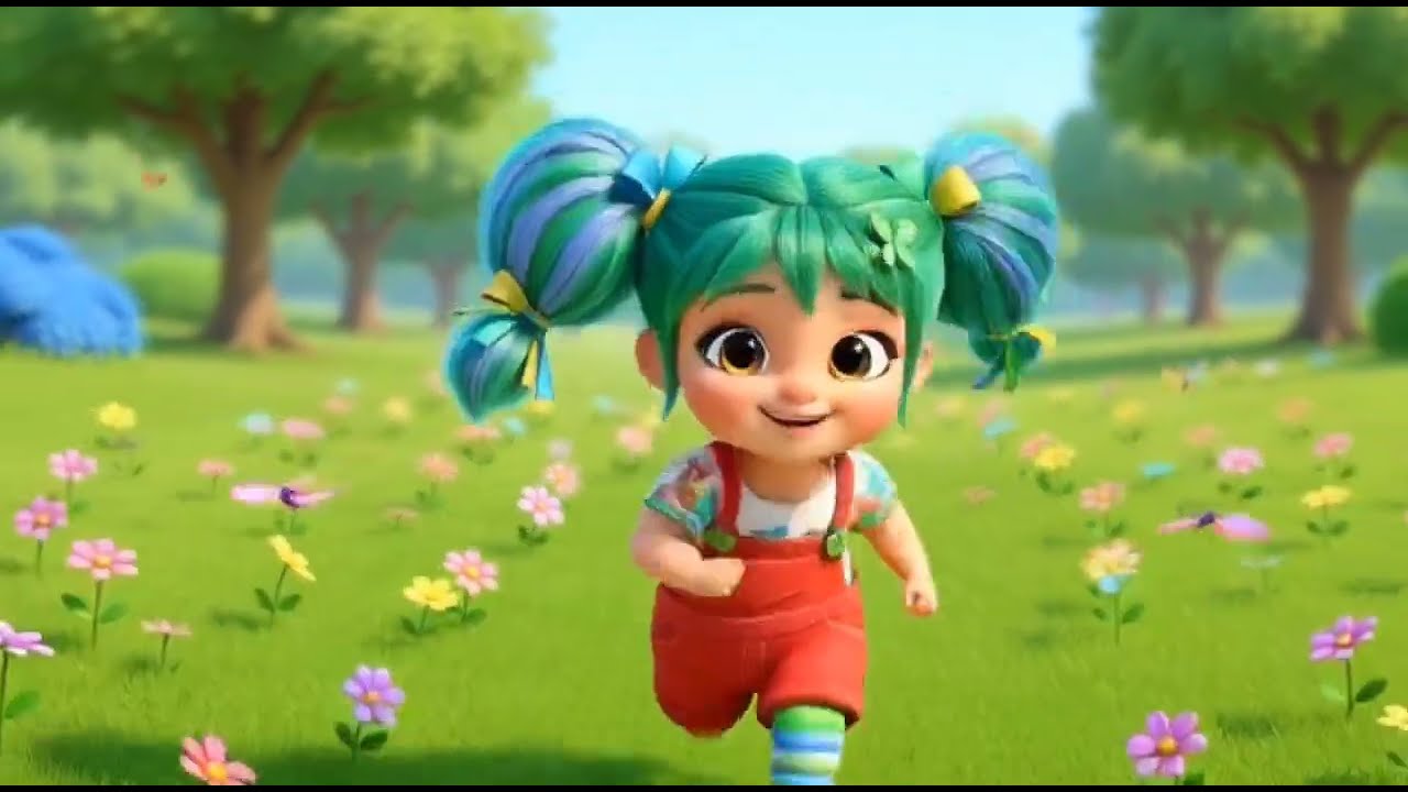 ✨ Little Girl’s Daily Routine Song | Fun Learning with BebeToon 👧🎶