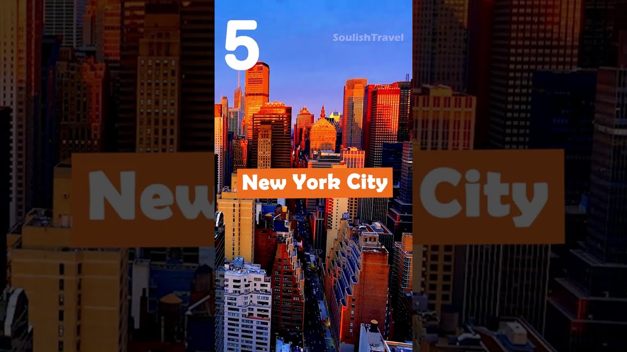 Top 5 US Cities to Celebrate Labor Day Weekend | 4K | Short | Travel | Vlog