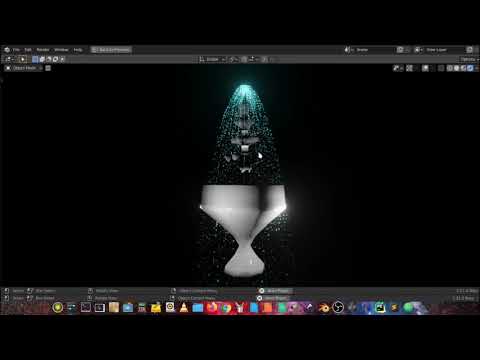Fountain using Particle system in Blender - YouTube