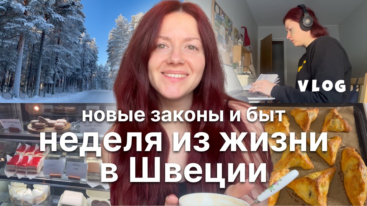 Жизнь и работа в Швеции | Новые законы гражданства, ежедневная рутина, рецепт пирогов | влог