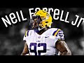 Raiders DL Neil Farrell Jr Highlights LSU