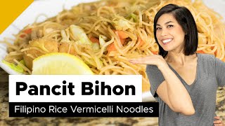 Pancit Bihon (Filipino Food)