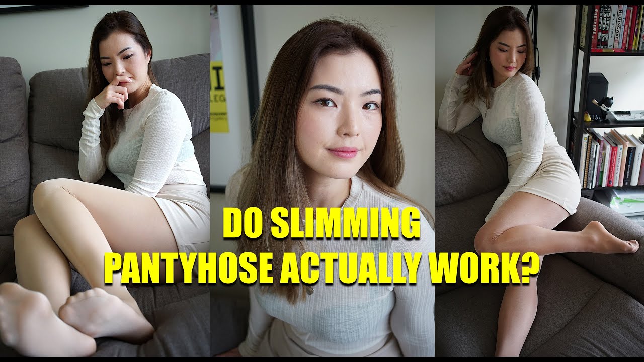 Do Slimming Pantyhose Work?  Can Pantyhose Make You Skinnier?! 