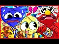 HUGGY WUGGY & PLAYER IS SO SAD WITH ELMO! Poppy Playtime Animation #19