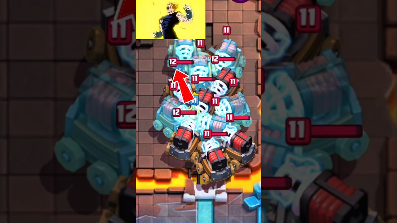 Monk ultimate sacrifice🌹 #clashroyale #shorts