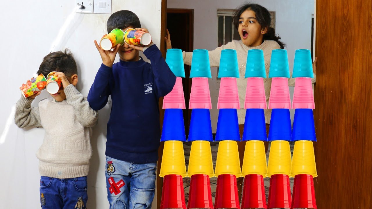 لعبة الغميضة مقلب الباب المغلق !! Hide and seek game