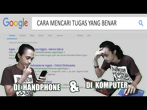 Video: Cara Mencari Bar Tugas