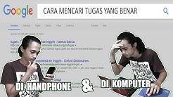 Para pelajar harus tau!! - Tips & Trik Mencari Tugas/Materi di Internet - Durasi: 13.29. 