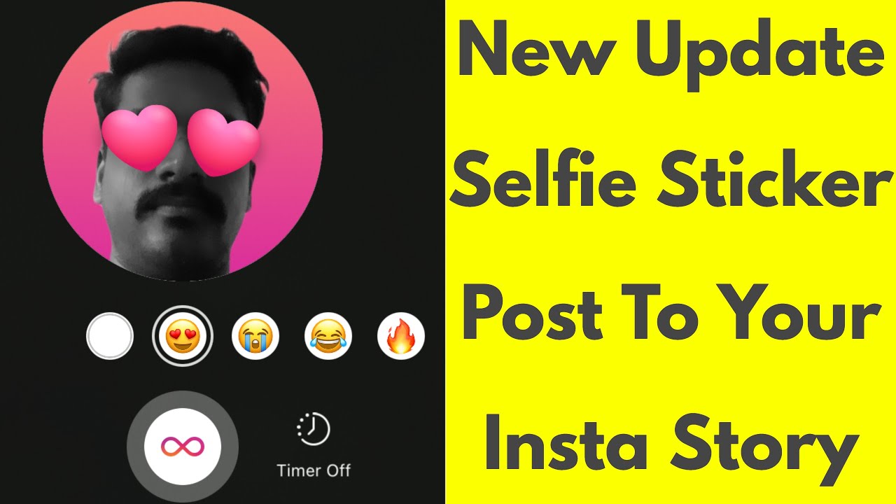 Instagram sticker for iOS & Android