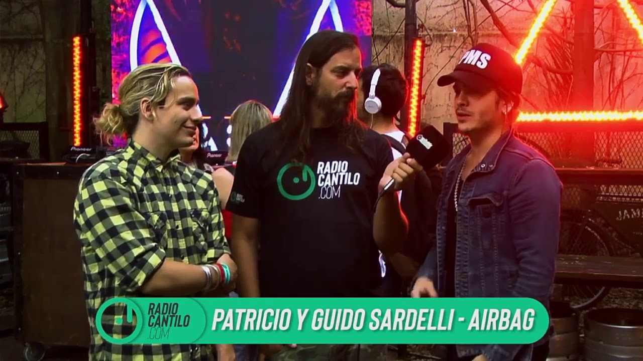 AIRBAG entrevista Radio Cantilo (Baradero Rock 2019)
