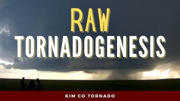 Tornado Genesis: Kim CO Tornado Dashcam Time-lapse