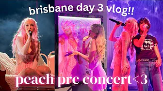 PEACH PRC CONCERT VLOG!! || BRISBANE DAY 3 🎤 💖