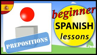 Spanish prepositions | Beginner Spanish Lessons for Children by Spanish games 14,963 views 10 years ago 2 minutes, 1 second