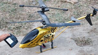 Gooyo Cyclone 3.5 Channel rc helicopter unboxing and Fly Test