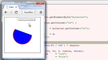 Draw Arcs/Circle with Canvas: HTML5