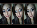 CAT EYES MAKEUP EN TONOS AZULES |JandrerickaMakeup の動画、YouTube動画。