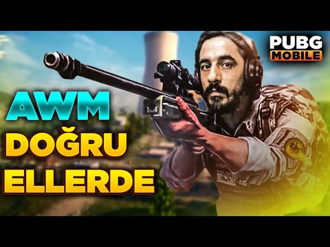 AWM DOĞRU ELLERDE !! - PUBG Mobile