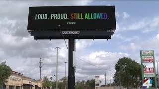NYC digital billboard campaign speaking out against ‘Don’t Say Gay’ law spotted in Jacksonville