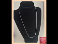 Vintage Sterling Silver Necklace Lover Antiques and Vintage