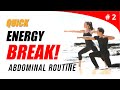 3 minute energy break with gilad  abdominal routine