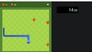Google Snake Game Multi Mode (25 Apples) Speedrun 31.72