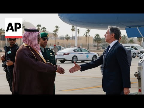 US Secretary of State Antony Blinken arrives in Riyadh