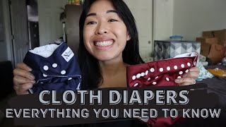 CLOTH DIAPERING 101 - how to start, wash and store cloth diapers and liners for beginners