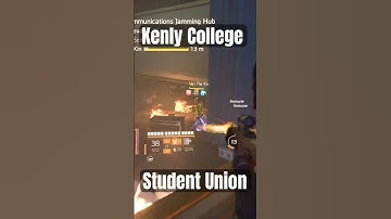 KENLY COLLEGE Student Union | Fire Status Eclipse Protocol Build - The Division 2 #shorts #gameplay
