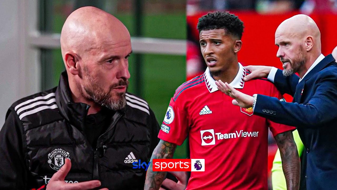 ⁣Erik ten Hag on what went WRONG for Jadon Sancho at Manchester United