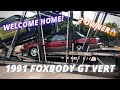 FOXBODY 2.0 Arrives! - 1991 FOX BODY GT CONVERTIBLE 5.0