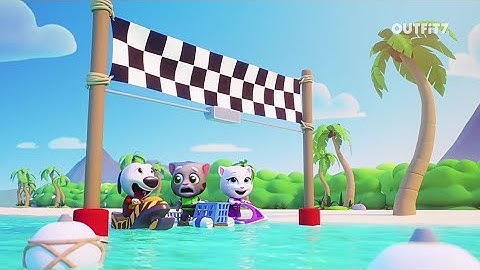 talking tom jetski 2 gameplay, talking tom jetski 2 android ios walkthrough  P-160