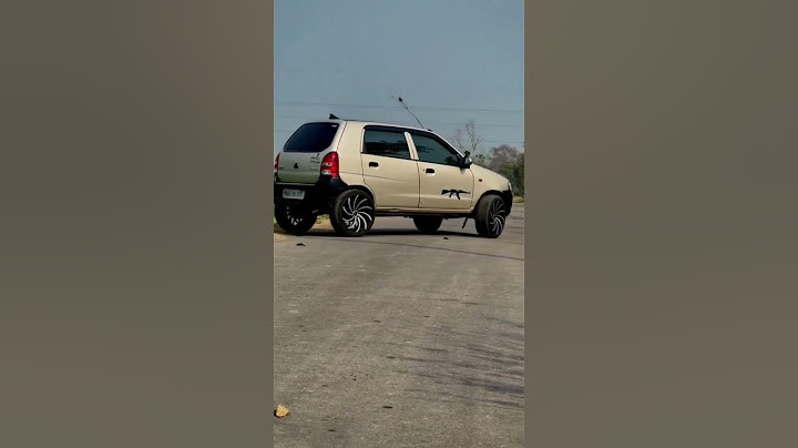 Alto Modified #alto  #modified #wheels #marutisuzuki #800 #maruti800lovers #shorts
