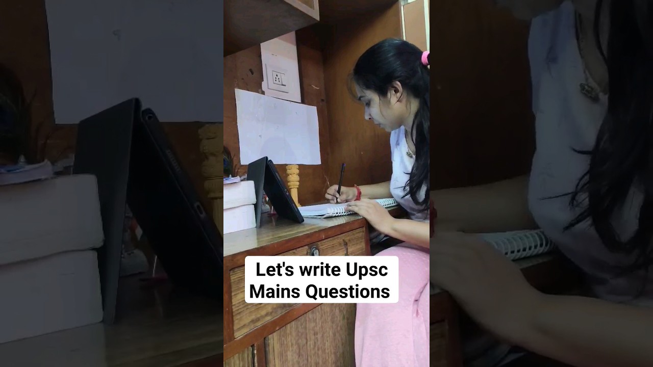 Upsc Mains 2023 Answer writing|Let's write |