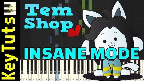 Learn to Play Tem Shop from Undertale - Insane Mode