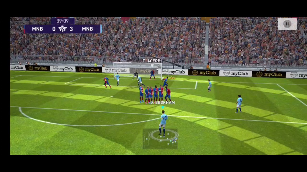 🤩D.BECKHAM free kick in pes 2021 mobile🤩💥