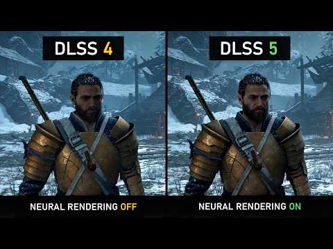 DLSS 5 in Older Games - SOTTR, Ghost of Tsushima & More Comparisons!