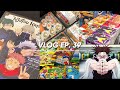 Vlog039  manga hauls anime store tokyotreats organizing manga shelf  anime marathon  food 