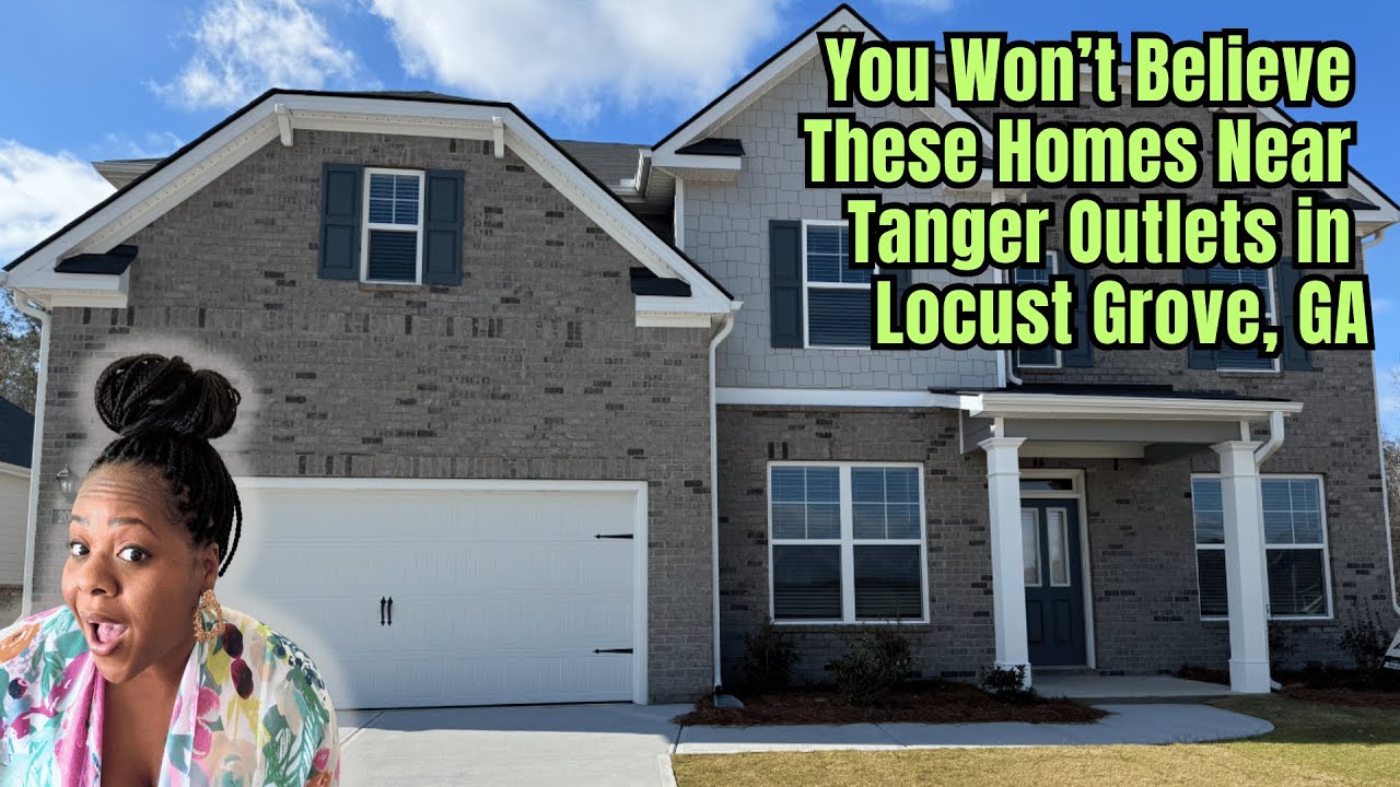You Won’t Believe These Homes Near Tanger Outlets in Locust Grove, GA