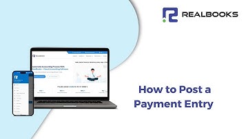 How to Post a Payment Entry | RealBooks - Best Cloud Accounting Software in India