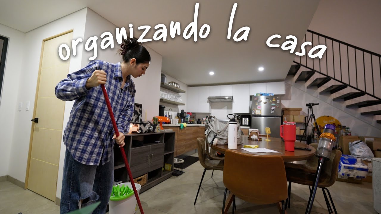 ORGANIZACIÓN, LIMPIEZA Y PRIMEROS ARREGLOS EN LA CASA!