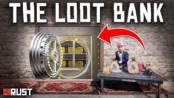 Running a BANK VAULT for RUST PLAYERS - Rust Shop Roleplay