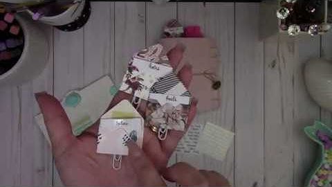 WRMK Mini Envelope Punch Board ~ Mini Envelope Paper Clips