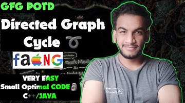 Directed Graph Cycle | gfg potd | 07-04-25 | GFG Problem of the day