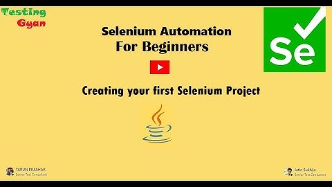 Creating first Selenium Project | Java Project | Maven Project #TestingGyan #Selenium #Automation