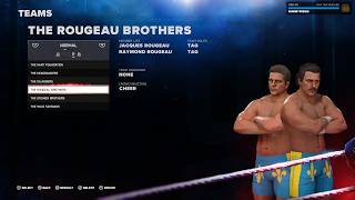 WWE2K26 HOW TO FIND THE ROUGEAU BROTHERS CAWS