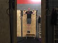 Pull-ups and static routine from 1-5 10 sec holds Pier