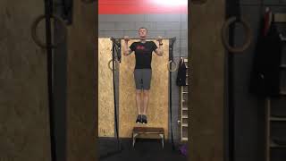 Pull-ups and static routine from 1-5 10 sec holds Pier
