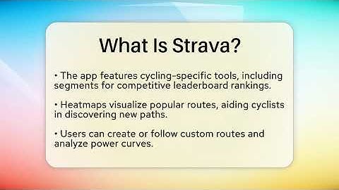 What Is Strava? - The Cycling Junkies