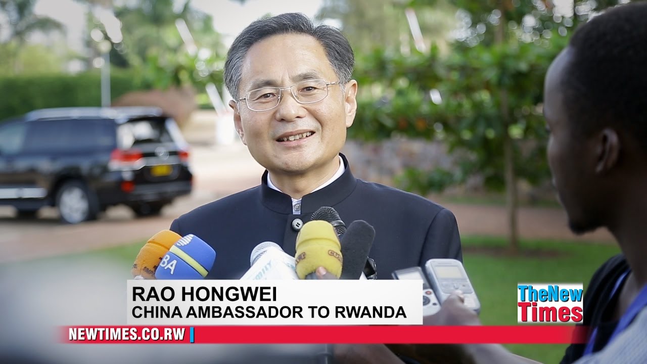 rwanda cup China's Ambassador to Rwanda, Rao Hongwei briefs the media
